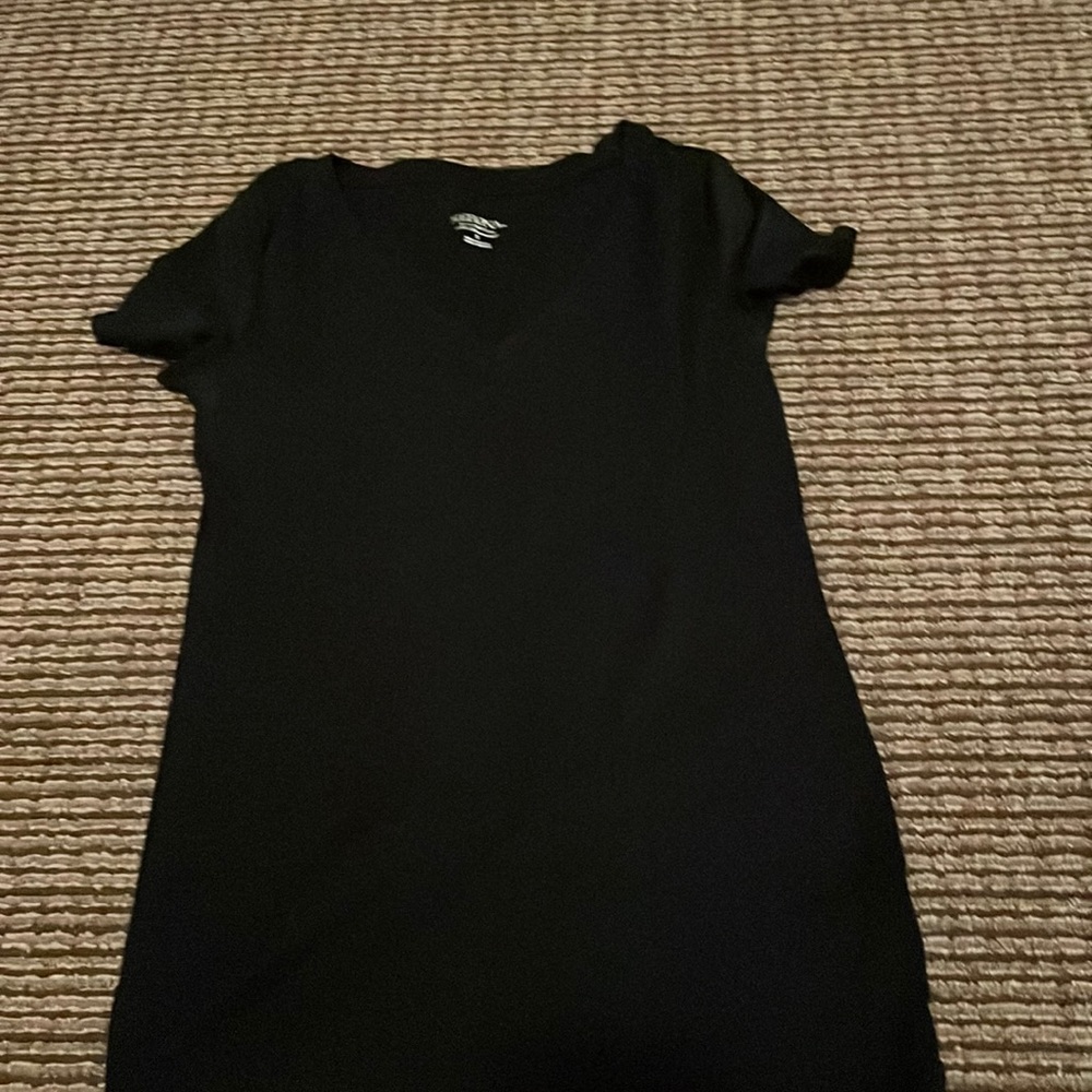 Black V neck